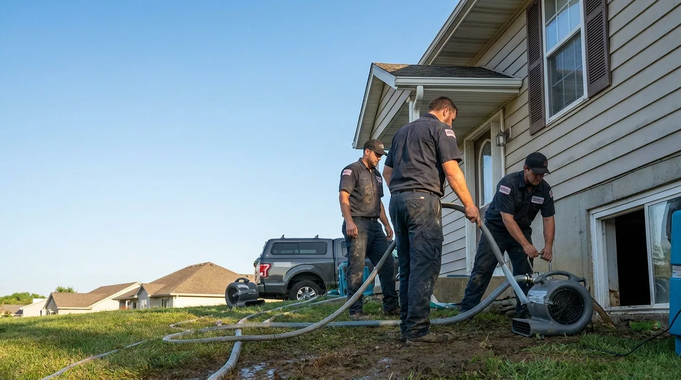 Water Removal in Masterson, TX near me